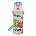 水筒 470ml 超軽量ダイレクトボトル パウパトロールGIRL ( パウパトロール 保冷 軽量 直飲み ワンタッチ ステンレスボトル 子供用水筒 子供 直のみ...