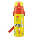 水筒 470ml 超軽量ダイレクトボトル PEZ ( 保冷 軽量 直飲み ワンタッチ ステンレスボトル 子供用水筒 子供 直のみ 軽い 超軽量 ワンプッシュ ダ...