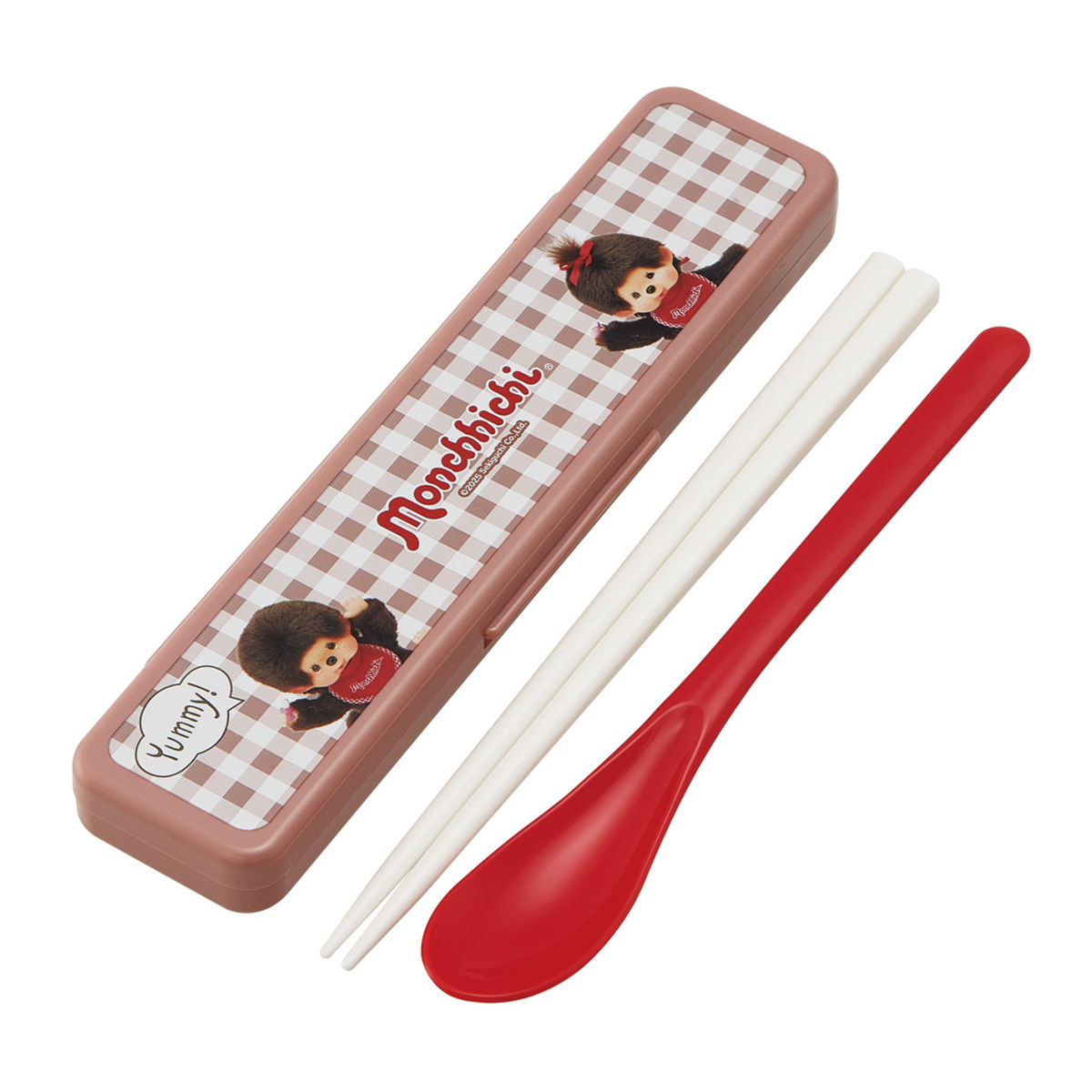 コンビセット モンチッチ 箸 スプーン ( 食洗機対応 18センチ お箸 音の鳴らない カトラリー 日本製 食洗機OK カトラリーセット 持ち運び お弁当 弁当...