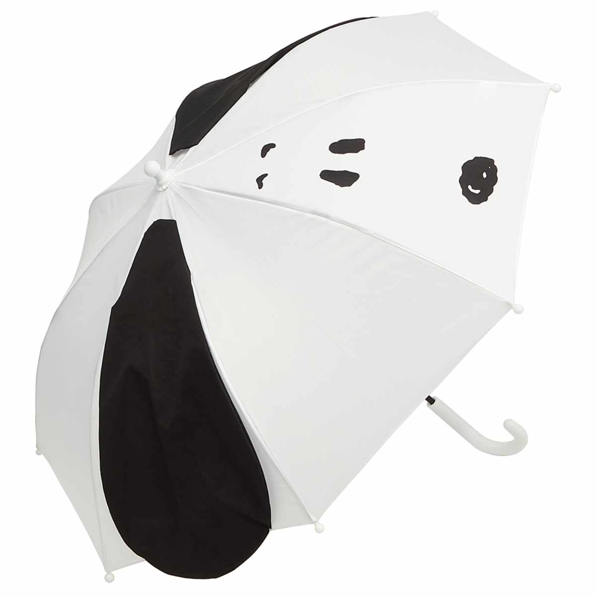 傘 子ども傘 45cm 耳付き キャラクター スヌーピー （ ビニール傘 SNOOPY PEANUT かわいい レイングッ..