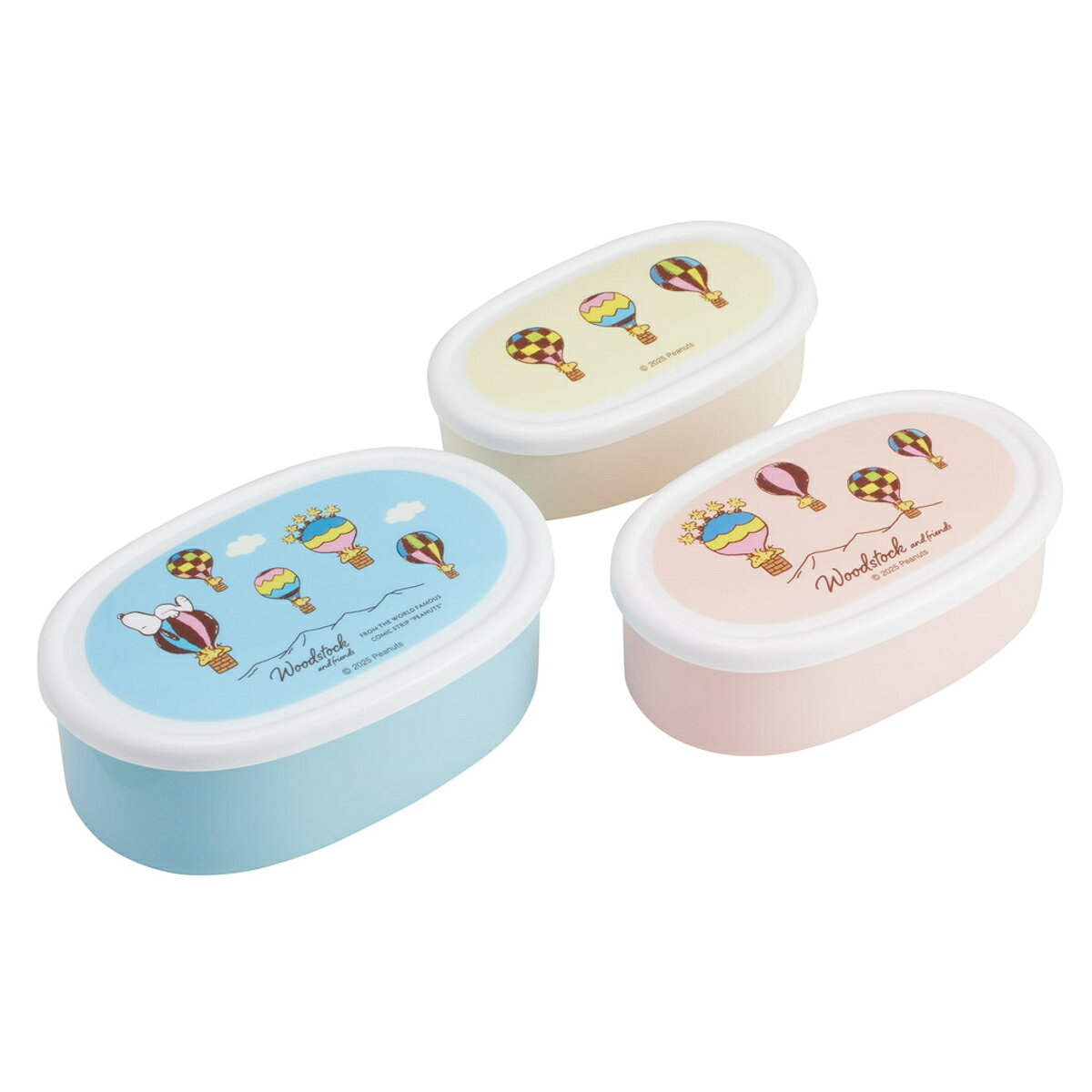 弁当箱 3個セット 抗菌シール容器3Pセット ウッドストック トラベル （ レンジ対応 保存容器 シール容器 ランチボックス 抗菌 日本製 レンジOK 弁当 お弁当 抗菌加工 果物ケース デザートケース フルーツケース ）【39ショップ】 interior-palette-10193225 インテリアパレット サンプル画像3