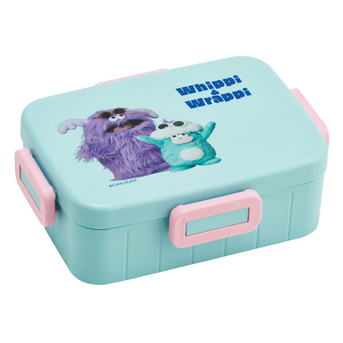 樂天商城 - 弁当箱 650ml 4点ロックランチボックス ホイッピ＆ラッピ （ お弁当箱4点ロック ランチボックス 食洗機対応 レンジ対応 日本製 一段 食洗機OK レンジOK 弁当 お弁当 仕切り付き 4点ロック ）【39ショップ】