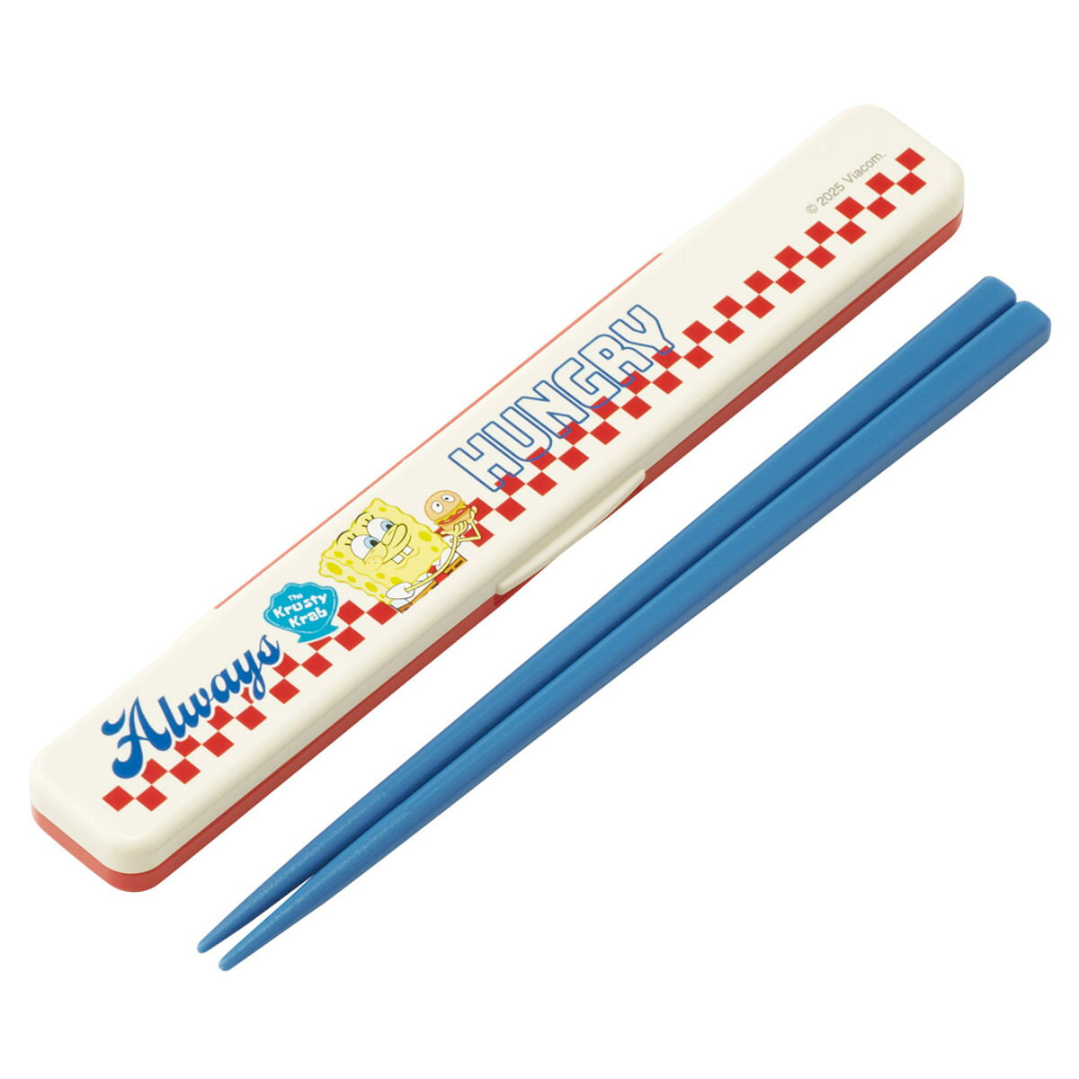 Rakuten - 音の鳴らない箸・箸箱セット スポンジボブ hungry （ 箸箱セット 箸 お箸 箸箱 セット 食洗機対応 大人用 日本製 食洗器OK 音が鳴らない カトラリーセット 持ち運び 携帯 カトラリー お箸セット 通勤 通学 ）【39ショップ】