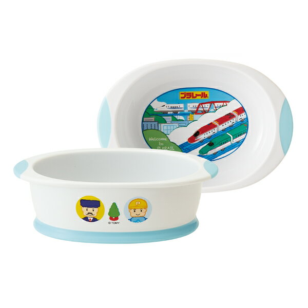 小鉢 400ml プラレール19 ボウル 食器 キャラクター （ 電子レンジ対応 食洗機対応 うつわ プラレール ベビー食器 赤ちゃん 食器 すくいやすい 7ヶ月 ） 【39ショップ】