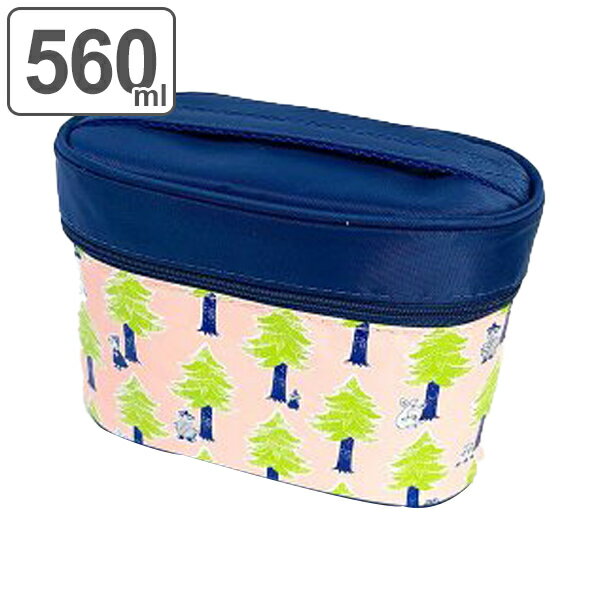弁当箱保温弁当箱超軽量保温ジャー付ランチムーミンプート560ml(お弁当箱保温キャラクター軽いランチボックス子供MOOMINコン