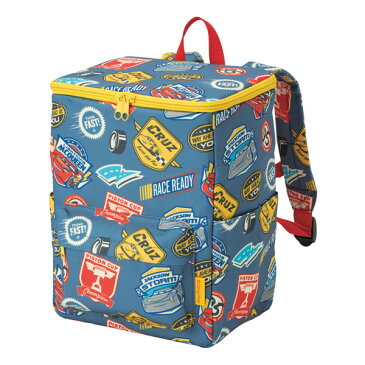 リュック 子供 保冷リュック カーズ キャラクター スクエア型 がま口 ( リュックサック バックパック キッズバッグ 保冷 バッグ 子供用 保冷バッグ かばん カバン キッズ 遠足 行楽 クーラー キャラ ディズニーピクサー )【39ショップ】