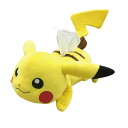 ティッシュケース ポケモン ピカチュウ 寝そべり ( ティッシュカバー 置き型 ティッシュ 収納 ケース ティッシュボックス ぬいぐるみ ポケットモンスター かわいい キャラクター グッズ ティッシュ入れ カバー 雑貨 プレゼント )【39ショップ】