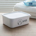 シート詰替え容器 ネコ NECO LAUNDRY＆CLEANING クリーナーシートボックス （ ジェルボール 収納 詰替え容器 ボックス ケース 入れ物 容器 保存容器 詰め替え 詰め替えケース フローリングシート お掃除シート 収納用品 白 ） 【39ショップ】