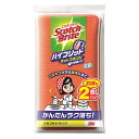 キッチンスポンジ スコッチブライト ハイブリッド ネットスポンジ 2個入り ( 台所スポンジ 台所用スポンジ 食器用スポンジ スポンジ 抗菌スポンジ フライパン用 食器用 コゲ落とし Scotch Brite )【39ショップ】