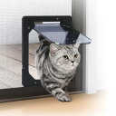 網戸専用 犬猫出入口 猫・小型犬用 Sサイズ