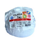 使い捨て容器 どんぶり 5個入 大サイズ feeling ( 600ml 使い捨て 容器 5個 大きめ 器 お皿 取り皿 ボウル お椀 汁椀 深型 うどん 日本...