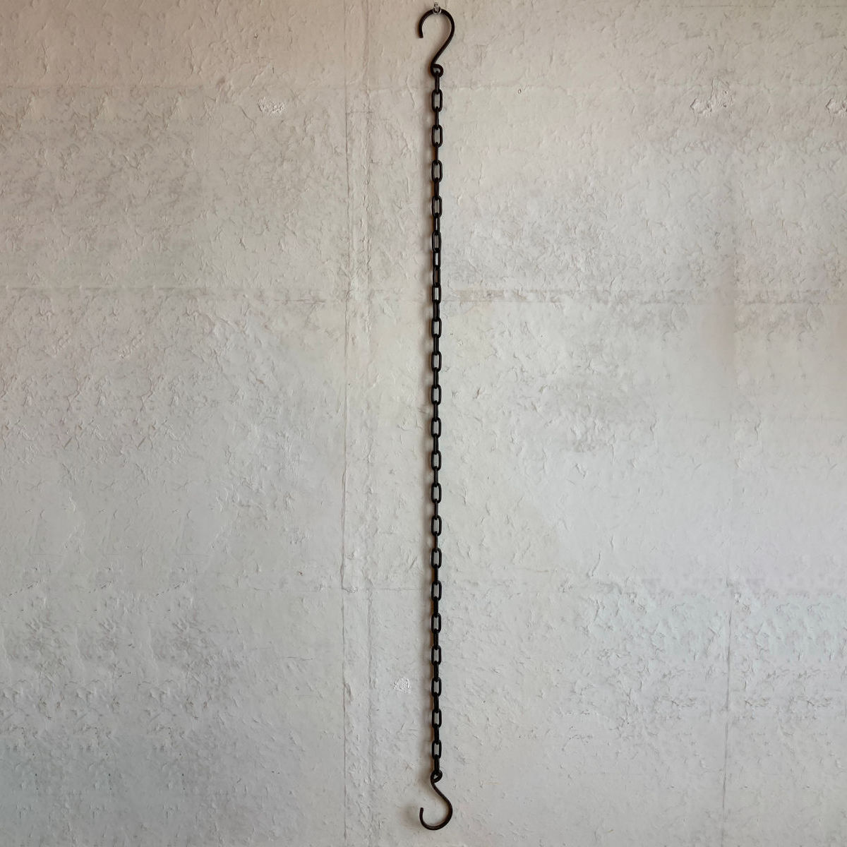 フック ジョセフアイアン ロングチェーン 100cm （ 吊り下げ ハンギング 吊るす 収納 DIY 金具 チェーンフック S字フック 観葉植物 ディスプレイ インテリア おしゃれ 見せる収納 魅せる収納 ）【39ショップ】