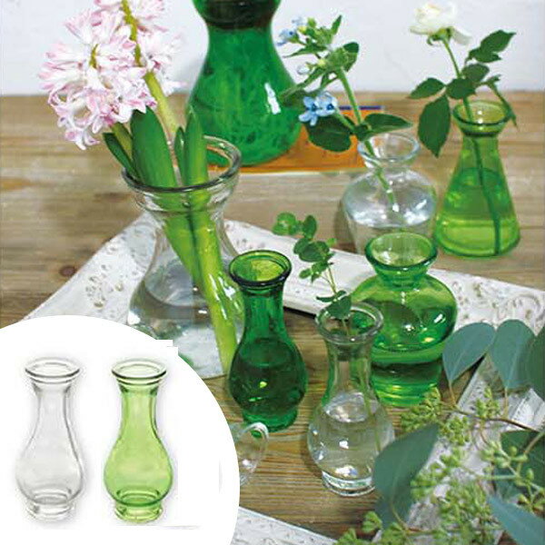 花瓶 ガラス タイニーベース No.2 （ フラワーベース 花瓶 ガラスベース エアプランツ 鉢 透明ガラス ） 【39ショップ】