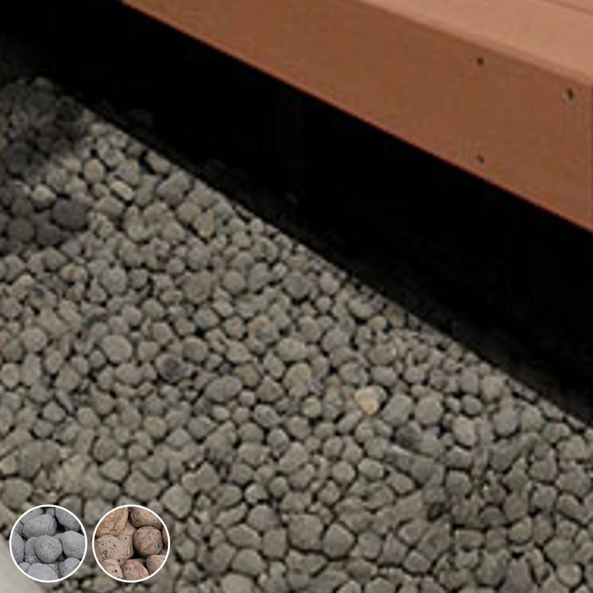 砂利 セラミック防犯砂利 20L 0.5平米 （ 防犯ジャリ 防犯砂利 敷き砂利 敷砂利 DIY 石調 庭石 鉢底石利 玄関 ガーデン 庭 お庭 防犯 防犯用 軽量 簡単設置 音の出る砂利 ガーデニング ）【39ショップ】