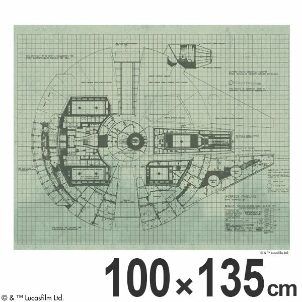 ■在庫限り・入荷なし■スターウォーズ カーテン 遮光 ミレニアムファルコン 100×135cm （ 送料無料 形状記憶 スミノエ ドレープカーテン タッセル STAR WARS 洗える 既成 日本製 MILLENNIUM FALCON ） 【39ショップ】