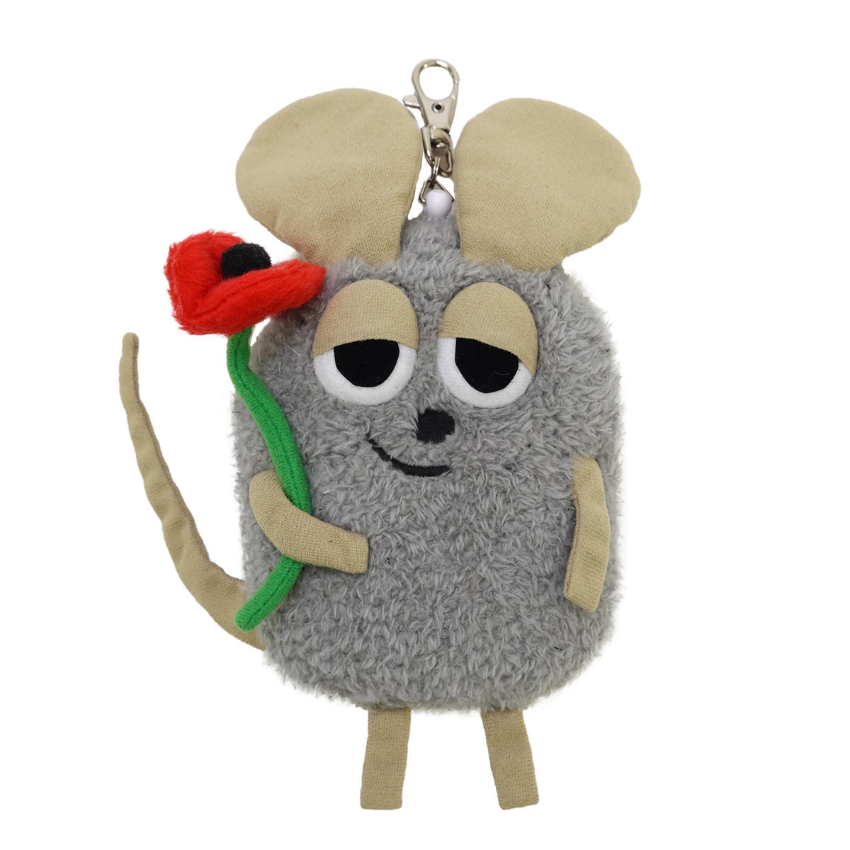 ぬいぐるみ ふわふわ フレデリック マスコット パスケース付 （ 定期入れ パスケース リール付き キーホルダー マスコットキーホルダー リールパスケース カードケース 定期 カード パス ケース 子供 大人 カード入れ 通勤 通学 ）【39ショップ】のサムネイル