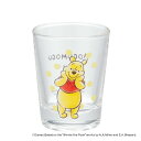 グラス 50ml ショットグラス くまのプーさん MOGUMOGU ガラス 日本製 キャラクター ( ミニグラス 50cc コップ ミニ ディズニー プーさん 小鉢 調味料 ソース ドレッシング カップ インテリア )【39ショップ】