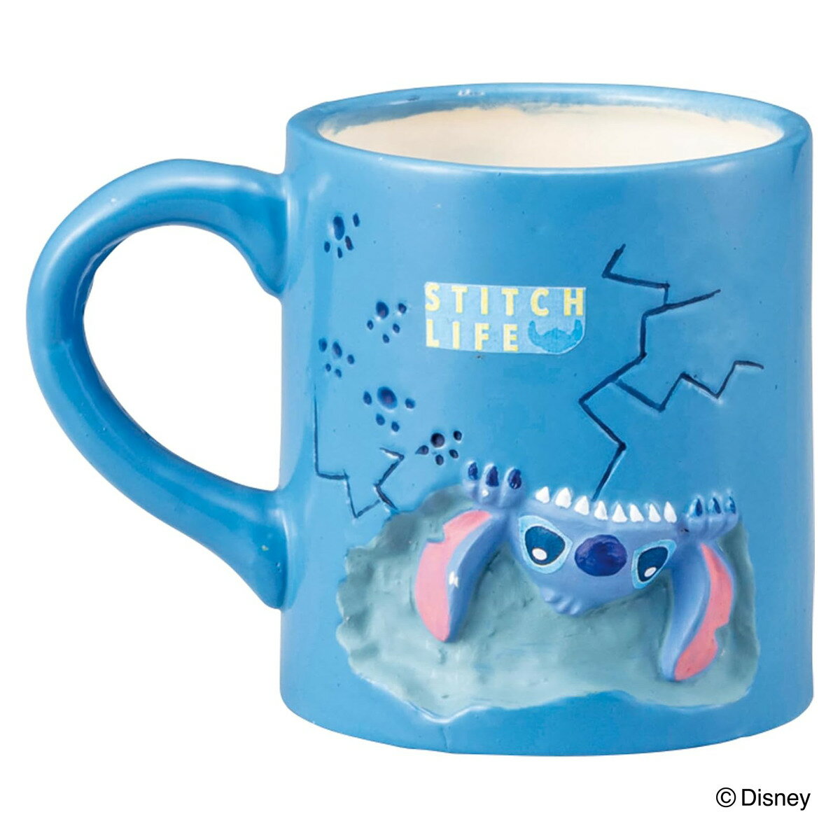 マグカップ いたずらマグカップ スティッチ （ 250ml 磁器 マグ マグコップ カップ キャラクター リロ＆スティッチ ディズニー キャラ 食器 かわいい ）【39ショップ】