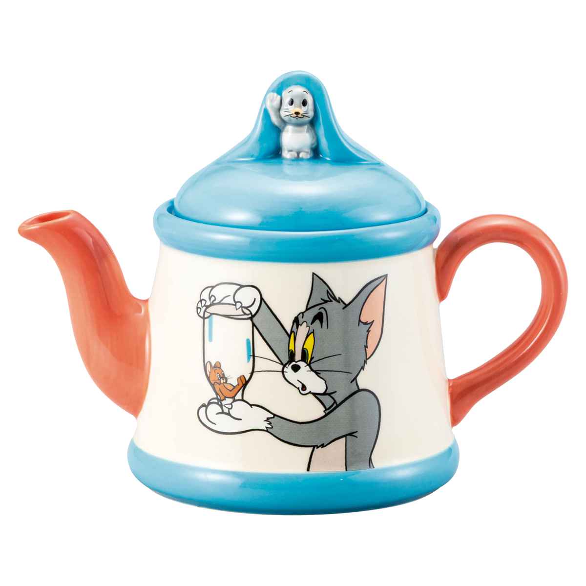 ティーポット フィギュア付きティーポット P＆B タフィー （ 350ml 磁器 ポット 急須 トムとジェリー キャラクター かわいい おしゃれ プレゼント ）【39ショップ】