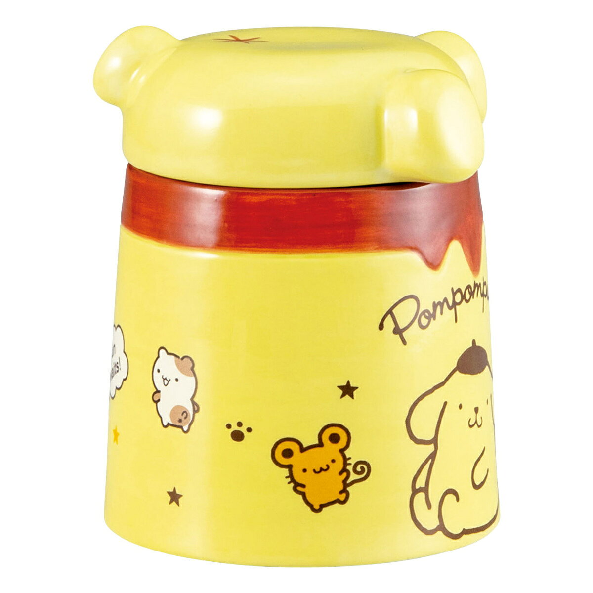 マグカップ おしりのフタ付きプリンマグ ポムポムプリン （ 300ml 磁器 蓋付き マグ マグコップ カップ 食器 キャラクター サンリオ かわいい おしゃれ ギフト プレゼント ）【39ショップ】 interior-palette-10209185 インテリアパレット サンプル画像3