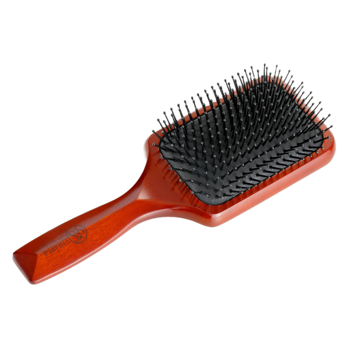 ヘアブラシ 頭皮すこやかブラシ （ ヘアーブラシ ヘッドブラシ マッサージ 頭皮 刺激 日本製 地肌 優しい 血流 ケア ロング 持ちやすい コリ ほぐす さらさら 艶髪 天然木 ） 【39ショップ】のサムネイル