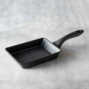 卵焼き器 IH対応 軽量 タフクック ダイヤモンドマーブルコーティング ( ガス火対応 オール熱源対応 エッグパン 金属ヘラOK 軽い 玉子焼き器 玉子焼きフラ...