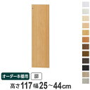 オーダー本棚用扉 高さ117cm 幅25-44cm type117 ( 送料無料 オーダーメイド セミオーダー ) 【39ショップ】