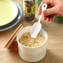ミニスコップ ブラン blanc ステンレス製 スプーン ホーロー 日本製 ( 調味料 スコップ 琺瑯 白い食器 スパイス 調味料スプーン スコップ型 砂糖 塩...