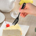 フォーク 15cm ノワール Noir ケーキフォーク ステンレス製 ホーロー 日本製 （ 洋食器 カトラリー 琺瑯 黒い食器 ケーキ デザート スイーツ 黒 おしゃれ かわいい ） 【39ショップ】