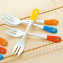 フォーク 15cm クルール Couleur ステンレス製 ケーキフォーク ホーロー 日本製 ( 洋食器 カトラリー 琺瑯 白 ワンポイント ケーキ デザート ...