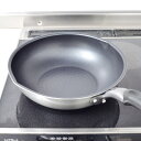 いため鍋 28cm IH対応 霞 日本製 ( ガス火対応 オール熱源対応 金属ヘラOK ふっ素加工 軽い 国産 炒め鍋 28センチ フッ素加工 フッ素コーティン...