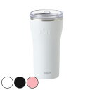 タンブラー フタ付き 360ml ミータンブラー 真空断熱 二重構造 コップ 保温 保冷 ( ステンレスタンブラー 保冷タンブラー 保温タンブラー ふた付き ステンレス製 カップ コーヒー 紅茶 珈琲 オフィス 透明 ふた シンプル )【39ショップ】