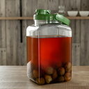 梅酒容器 液体密封容器 S型 4.0L プラスチック製 3個セット ( 梅酒びん 梅酒瓶 果実酒瓶 保存容器 密閉保存容器 梅酒用保存容器 果実酒用保存容器 梅...
