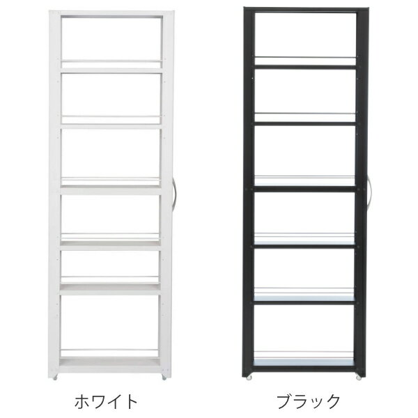 隙間収納 幅10cm 高さ165cm キッチンストッカー ハイトールワゴン キャスター付き （ 送料無料 すき間収納 隙間ラック スリムラック キッチンラック キッチンワゴン 可動棚 スパイスラック 調味料ラック キッチン収納 ）【39ショップ】