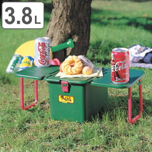 クーラーボックス ハードタイプ テーブル付 テーブルクーラー ポルカ ( クーラーバック ピクニックテーブル アウトドアテーブル クーラーバッグ 保冷バッグ アウトドア用品 キャンプ用品 冷蔵ボックス ) 【39ショップ】