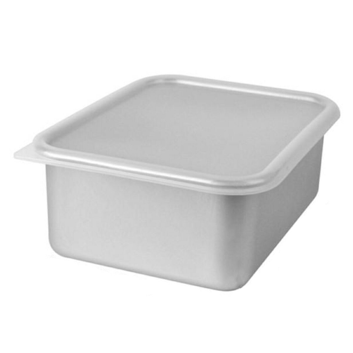 Rakuten - 保存容器 アルミ保存容器 深型 小 1L 蓋付き （ アルミ製 冷凍OK 冷蔵庫 食品保存 1リットル キッチン用品 キッチン雑貨 製菓道具 ）【39ショップ】
