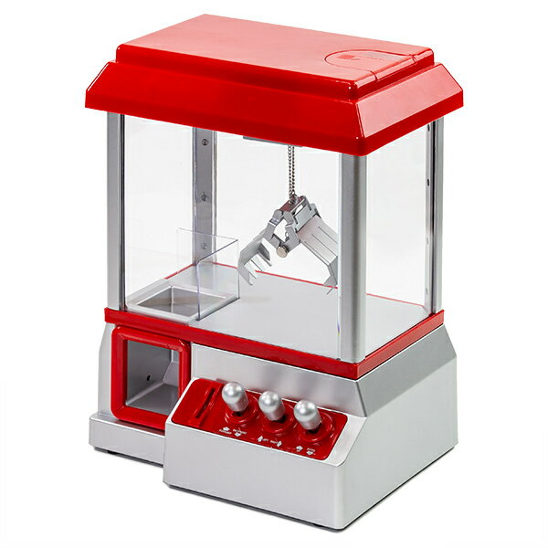 クレーンゲーム ミニ 本体 お菓子用 （ 家庭用クレーンゲーム おもちゃ 電池式 専用コイン付き 音楽が流れる BGM付き 自宅用 家庭用 自宅 卓上 オモチャ 玩具 ホビー ） 【39ショップ】 - Image 3