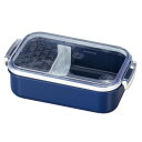 弁当箱 1段 660ml フレッド長角ランチ 青海波 ( お弁当箱 一段 食洗機対応 レンジ対応 ランチボックス 1段弁当箱 日本製 和風 お弁当 食洗機 レン...