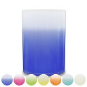 ゴミ箱 6.8L クリアボックスカクテル Mサイズ ( ごみ箱 6.8リットル カクテルカラー グラデーション ふたなし 丸型 円筒 リビング デスク下 玄関 ...