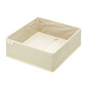 仕切りケース フィッツファブリック せいとんボックス LL 3個セット ( 幅30×奥行33×高さ11cm 収納 引き出し 仕切り 収納ケース 布製 インナーケ...