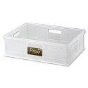 プレクシー 収納ボックス L ( 収納ケース プラスチック クローゼット 小物入れ コンテナ 積み重ね スタッキング ) 【39ショップ】