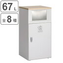 屋内用ゴミ箱 業務用ダストボックス 67L オフホワイト色 トラッシュボックスFT ( 法人限定 屋内用 分別ゴミ箱 分別 業務用 ゴミ箱 ごみ箱 分別ごみ箱 屋内 ごみばこ 分別用 大容量 67リットル 日本製 )【39ショップ】