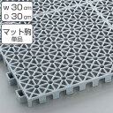 スノコ プラスチック製 30×30cm カーゴパレット ジョイント式 ( すのこ 水切りマット 水切り 水周り パレット 耐冷 泥落とし ジョイント マット ジ...