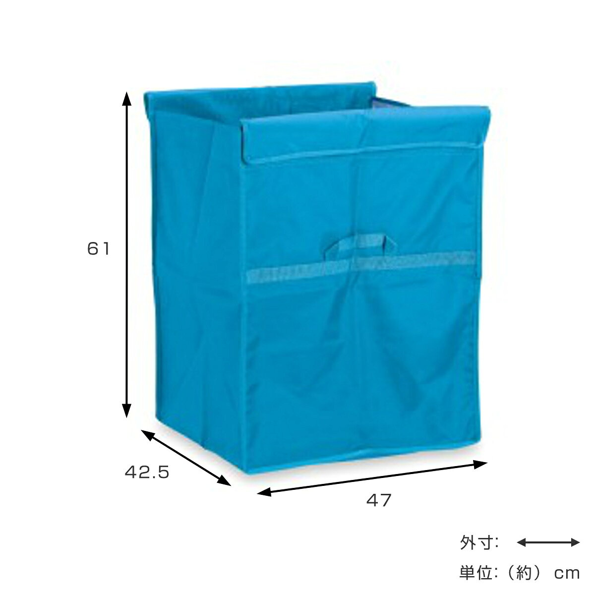 替袋 スタンディングカート 替袋E ファスナーなし 小 約121L ( 法人限定 袋のみ スタンディングカート専用 ゴミ袋 収納袋 121リットル 袋 本体別売 ごみ袋 ダストボックス 収納 布袋 業務用 掃除用具 運搬 回収 )【39ショップ】 [3]