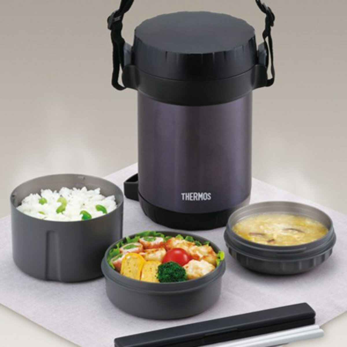 サーモス ランチジャー 保温弁当箱 ステンレス製 食洗機対応 JBG ( THERMOS お弁当箱 ランチボックス 保温 保冷 大容量 男性 弁当箱 メンズ レ...