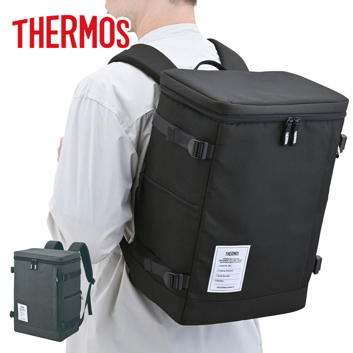 �����⥹ ����Хå��ѥå� 25L �� THERMOS ���å����å� �Хå� �Хå��ѥå� ���å� ���Ф� �� ��ǥ����� ��� ����Хå� �������ƥå�...