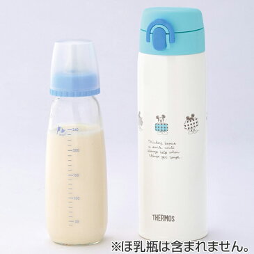 水筒　ステンレスボトル　調乳ポット　保温・保冷　サーモス　500ml　ミッキーマウス　JNX-500DS （ thermos 子供用水筒 ワンタッチオープン ダイレクトボトル 魔法瓶 ステンレス製 ディズニー キャラクター お出かけグッズ ） 【5000円以上送料無料】