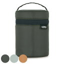 サーモス ポーチ スープジャー 250ml〜400ml用 RES-002 ( THERMOS カバー ケース バッグ スープジャー用 スープボトル用 ポケット付...