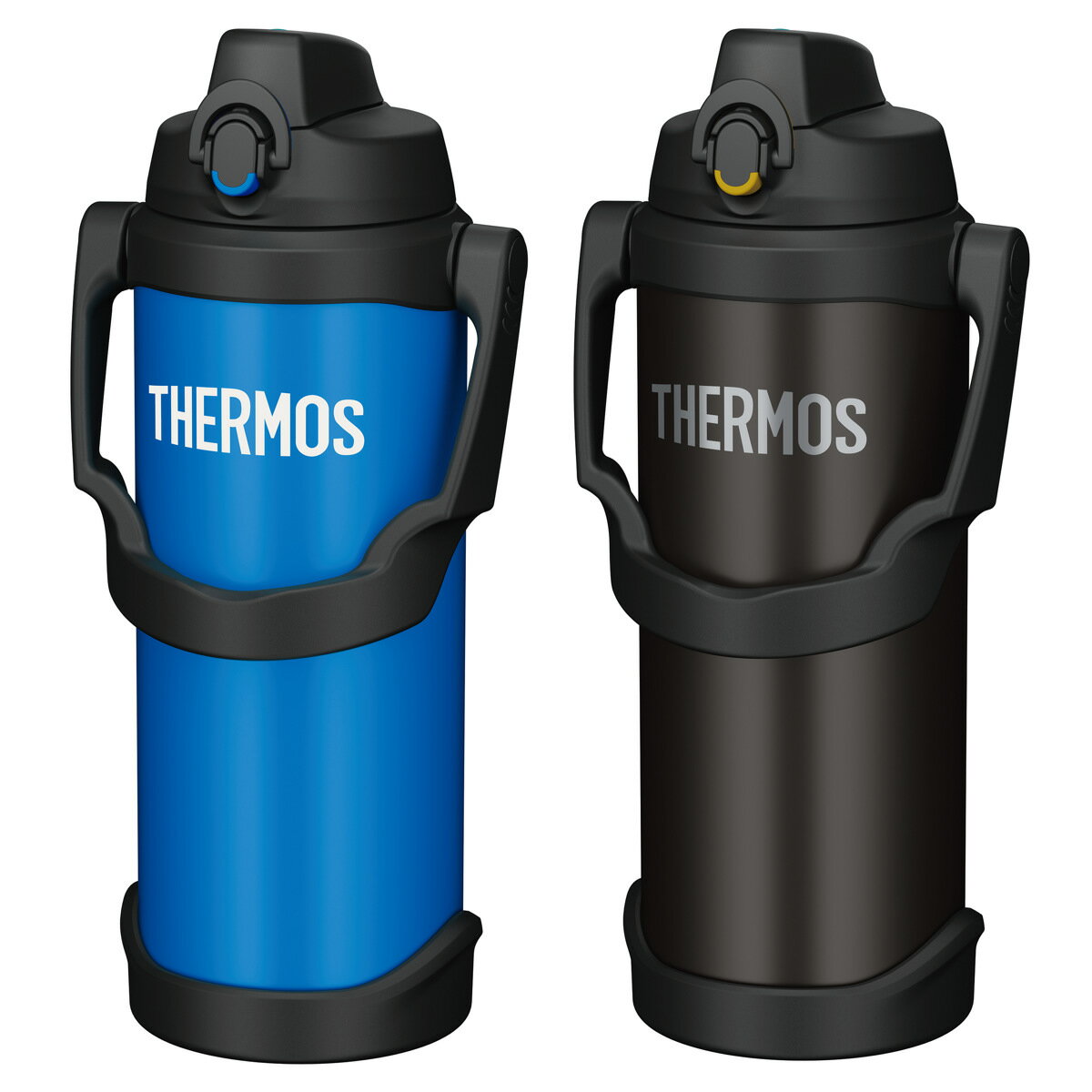 楽天インテリアパレットサーモス 水筒 2.5L 真空断熱スポーツジャグ FJQ-2500 （ THERMOS 保冷専用 大容量 ジャグ スポーツドリンク対応 直飲み 真空断熱 ワンタッチ 2500ml 2.5リットル ステンレスボトル スポーツボトル ワイド口径 ） 【39ショップ】