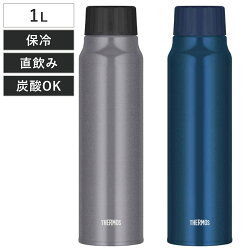 サーモス 水筒 1L 炭酸飲料ボトル 保冷 スクリュー FJK-1000